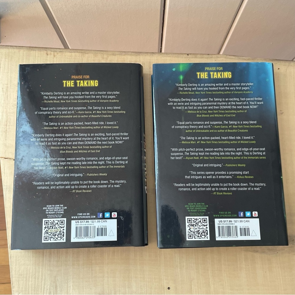 $20 SALE The Taking Trilogy Science Fict Teen Romance Suspense Action Thriller - Picture 5 of 12